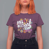 One Way Jesus T Shirt For Women Christian Relgion Retro Hippie