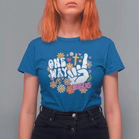 One Way Jesus T Shirt For Women Christian Relgion Retro Hippie