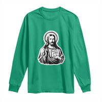 Funny Jesus Saying Long Sleeve Shirt Don't Be A D*ck