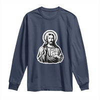 Funny Jesus Saying Long Sleeve Shirt Don't Be A D*ck