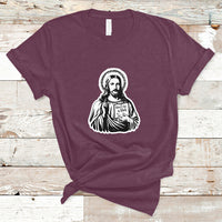 Funny Jesus Saying Christian Don't Be A D*ck , Funny Jesus Shirt, Jesus Believer, Religious Shirt T-Shirt - Wonder Print Shop