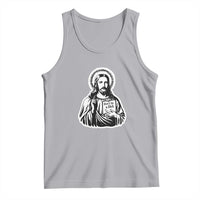 Funny Jesus Saying Tank Top Don't Be A D*ck
