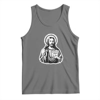 Funny Jesus Saying Tank Top Don't Be A D*ck