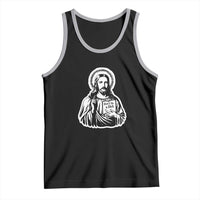 Funny Jesus Saying Tank Top Don't Be A D*ck