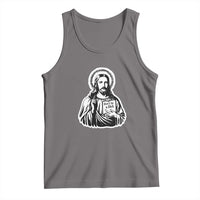 Funny Jesus Saying Tank Top Don't Be A D*ck