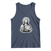 Funny Jesus Saying Tank Top Don't Be A D*ck