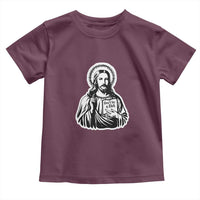 Funny Jesus Saying Toddler T Shirt Don't Be A D*ck