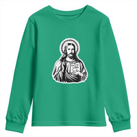 Funny Jesus Saying Youth Sweatshirt Don't Be A D*ck