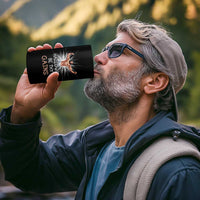 Hallowed Be Thy Gains 4 in 1 Can Cooler Tumbler Funny Jesus Workout Motivation Bodybuilding Fitness