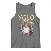Funny Jesus YOLO JK Tank Top Just Kidding Funny Christian Religious