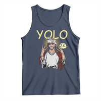Funny Jesus YOLO JK Tank Top Just Kidding Funny Christian Religious
