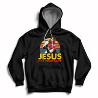Funny Jesus Has Your Back Jiu Jitsu Retro Christian Vintage Funny Jesus Shirt, Jesus Believer, Religious Shirt Hoodie - Wonder Print Shop