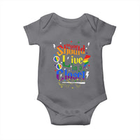 No One Should Live in a Closet Baby Onesie LGBTQ+ Pride Empowerment Ally
