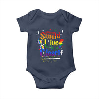 No One Should Live in a Closet Baby Onesie LGBTQ+ Pride Empowerment Ally