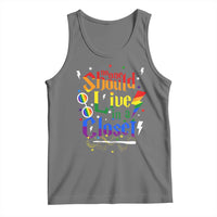 No One Should Live in a Closet Tank Top LGBTQ+ Pride Empowerment Ally