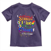 No One Should Live in a Closet Toddler T Shirt LGBTQ+ Pride Empowerment Ally