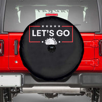 Let's Go Taco Spare Tire Cover Tacos for President Political Satire