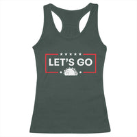 Let's Go Taco Racerback Tank Top Tacos for President Political Satire