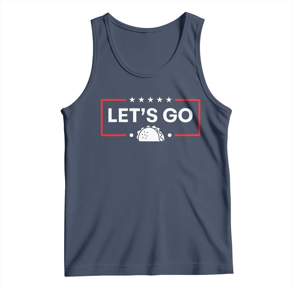 Let's Go Taco Tank Top Tacos for President Political Satire