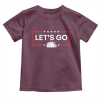 Let's Go Taco Toddler T Shirt Tacos for President Political Satire