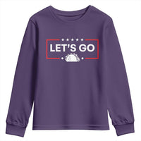 Let's Go Taco Youth Sweatshirt Tacos for President Political Satire
