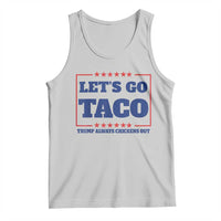 Funny Let's Go Taco Tank Top Tacos for President Humor