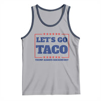 Funny Let's Go Taco Tank Top Tacos for President Humor