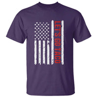 Funny Let's Go Taco T Shirt Stars and Stripes Political Satire