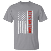 Funny Let's Go Taco T Shirt Stars and Stripes Political Satire