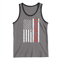 Funny Let's Go Taco Tank Top Stars and Stripes Political Satire