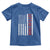 Funny Let's Go Taco Toddler T Shirt Stars and Stripes Political Satire