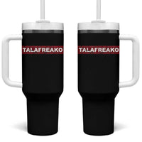 Proud Talafreako Tumbler With Handle James Talarico Voter Political Supporter
