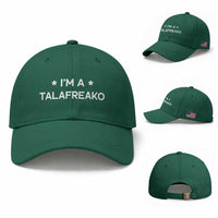 I'm A Talafreako Baseball Cap Funny Texas James Talarico Voter Political Supporter
