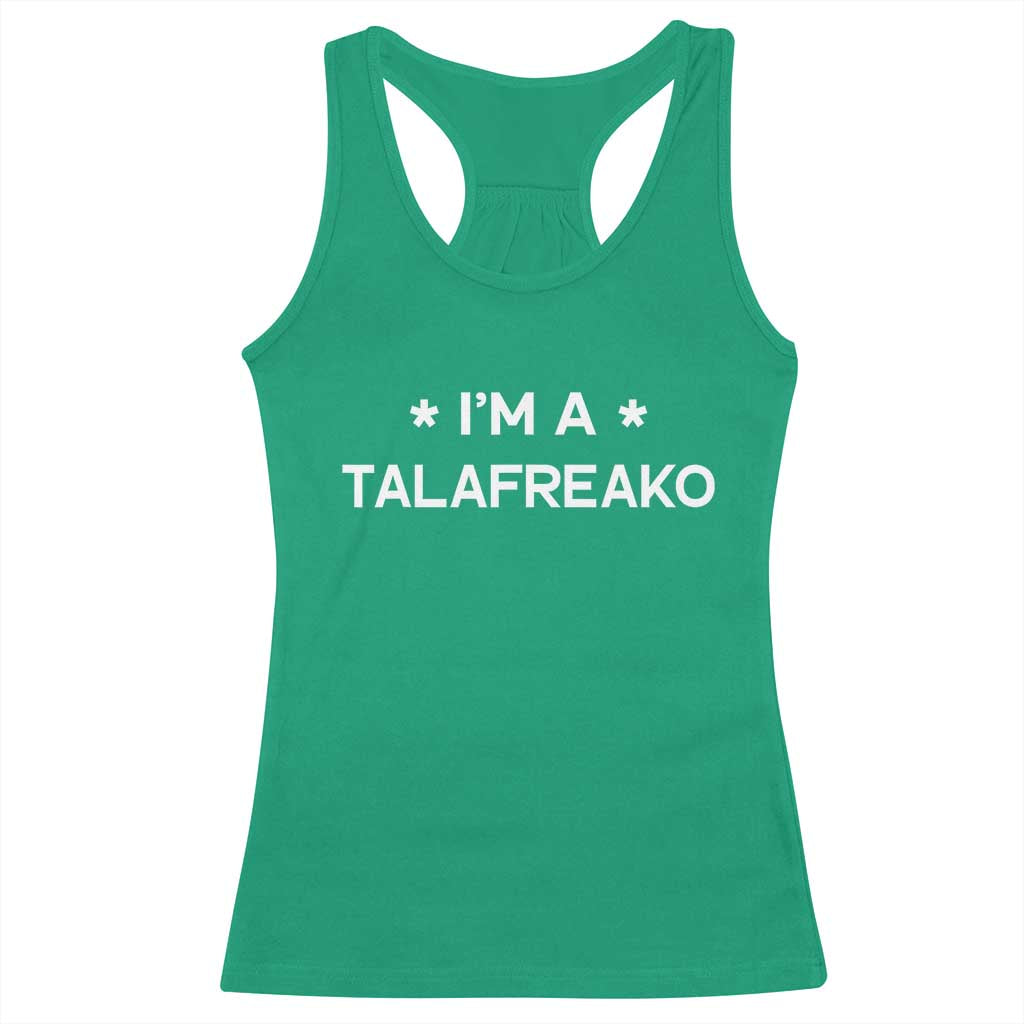 I'm A Talafreako Racerback Tank Top Funny Texas James Talarico Voter Political Supporter