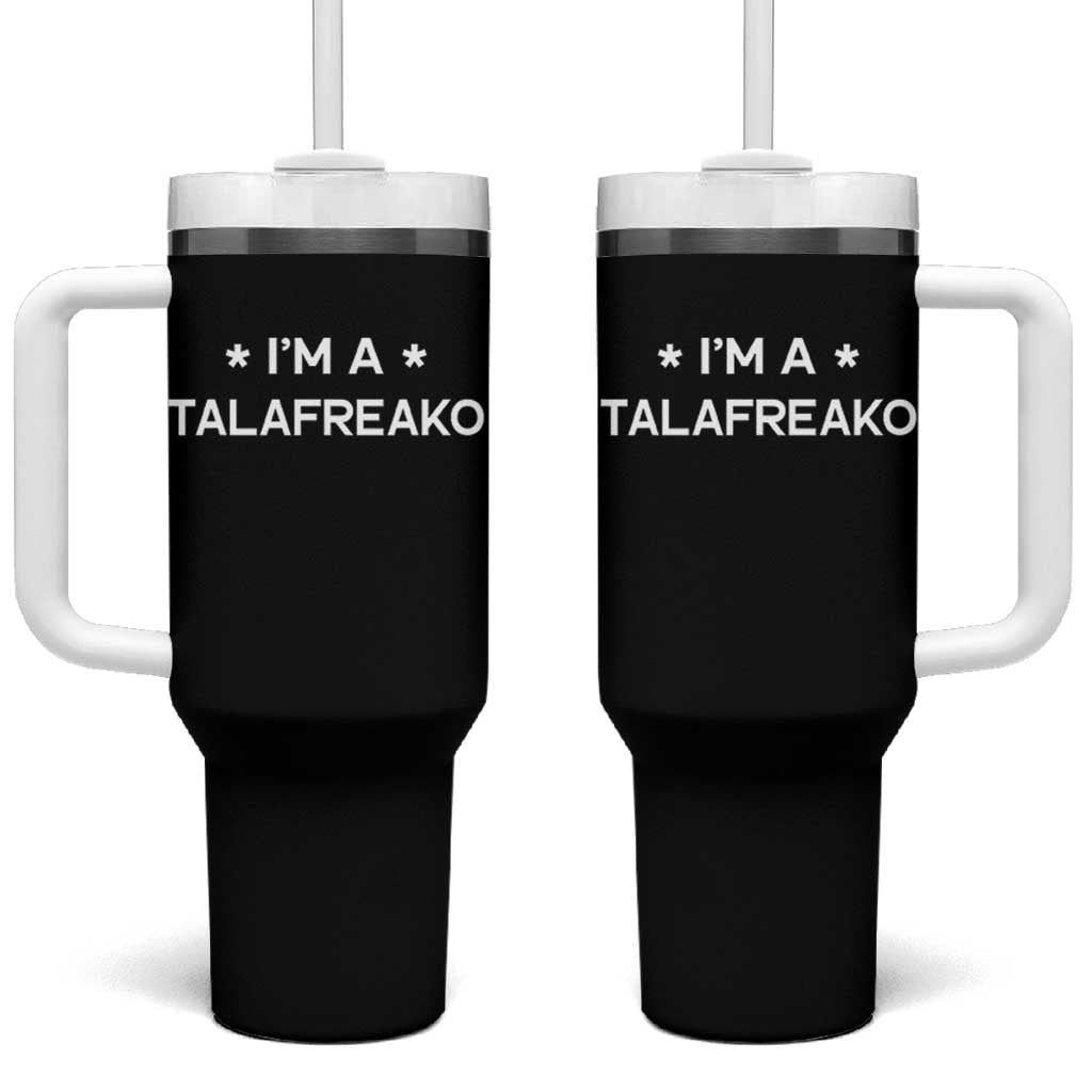 I'm A Talafreako Tumbler With Handle Funny Texas James Talarico Voter Political Supporter