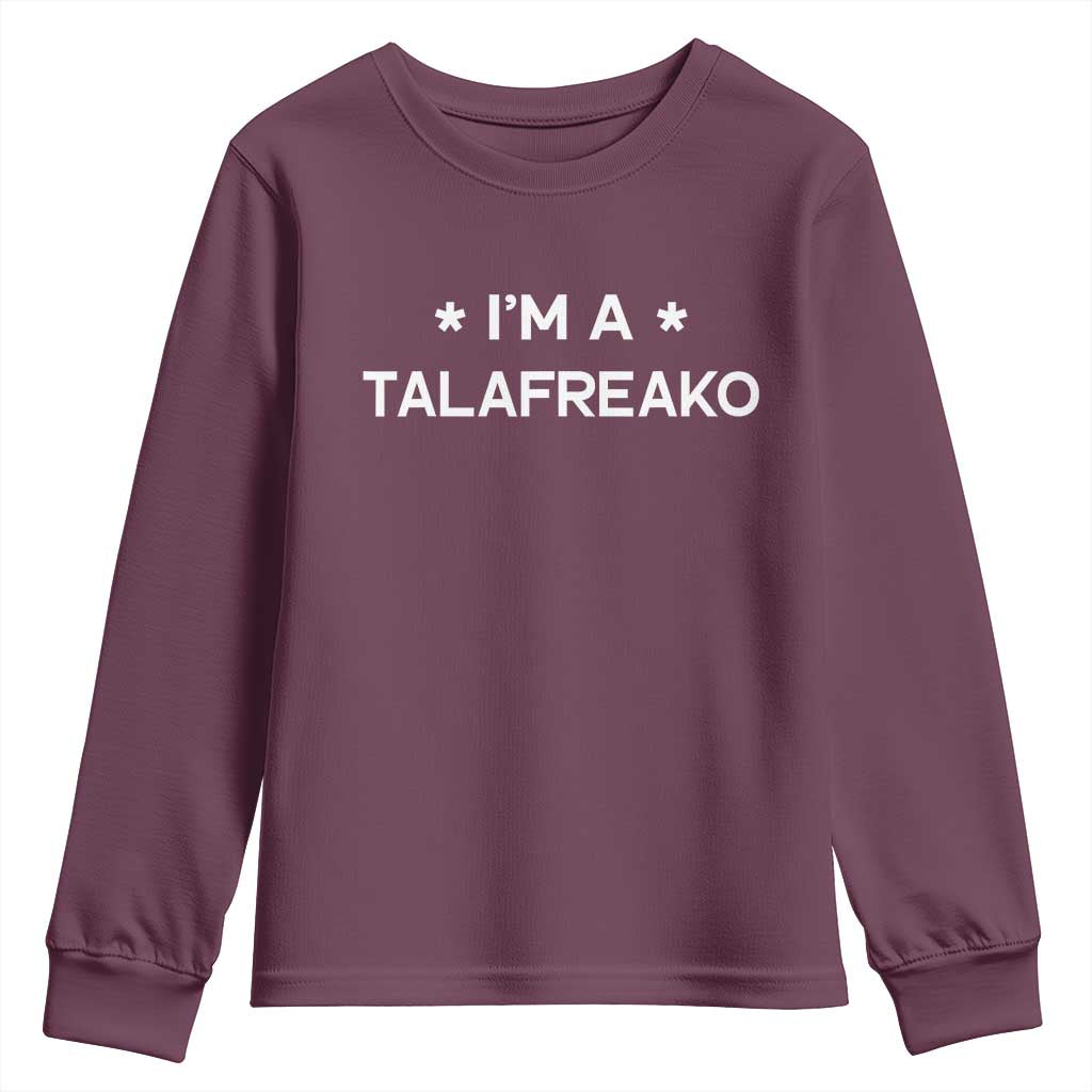 I'm A Talafreako Youth Sweatshirt Funny Texas James Talarico Voter Political Supporter
