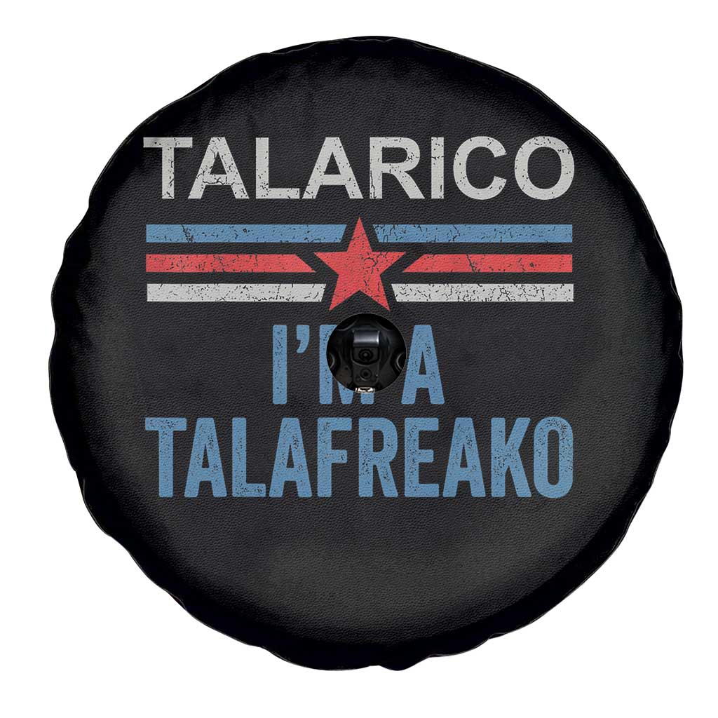 Talarico I'm A Talafreako Spare Tire Cover Vintage Patriotic James Voter Political Supporter Star Graphic