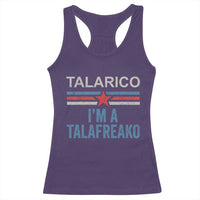 Talarico I'm A Talafreako Racerback Tank Top Vintage Patriotic James Voter Political Supporter Star Graphic