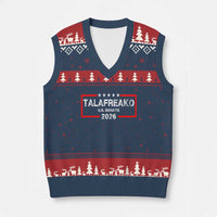 Talafreako U.S. Senate 2026 V-Neck Knit Sweater Vest James Talarico Voter Political Supporter