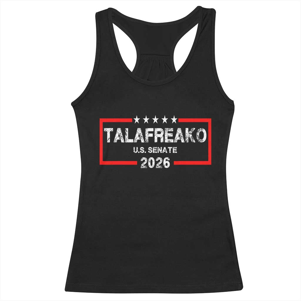Talafreako U.S. Senate 2026 Racerback Tank Top James Talarico Voter Political Supporter
