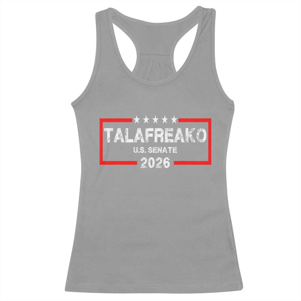 Talafreako U.S. Senate 2026 Racerback Tank Top James Talarico Voter Political Supporter