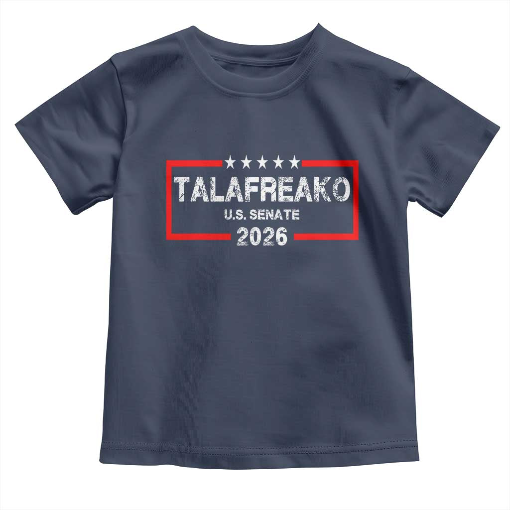 Talafreako U.S. Senate 2026 Toddler T Shirt James Talarico Voter Political Supporter