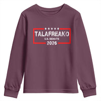 Talafreako U.S. Senate 2026 Youth Sweatshirt James Talarico Voter Political Supporter