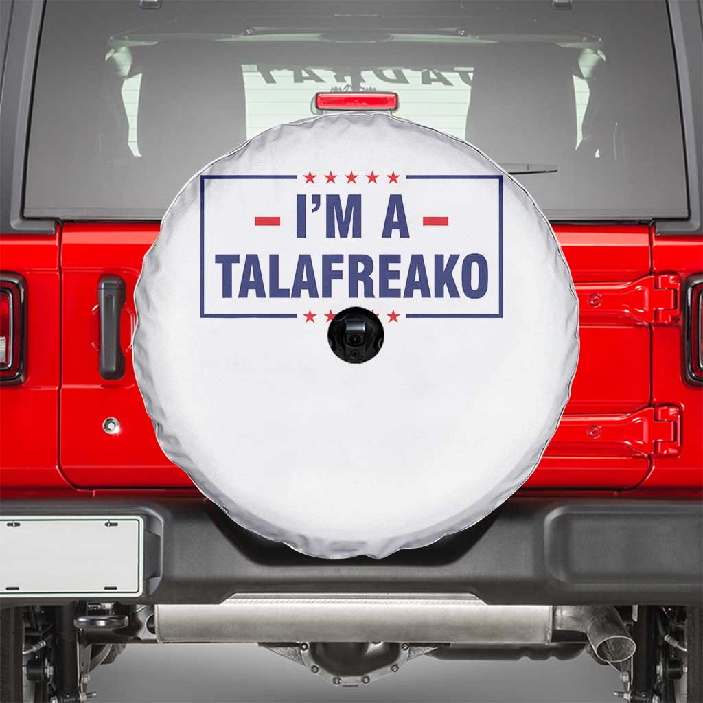 I'm A Talafreako Patriotic Voter Spare Tire Cover James Talarico Political Supporter Stars Election Box