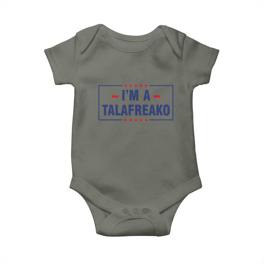 I'm A Talafreako Patriotic Voter Baby Onesie James Talarico Political Supporter Stars Election Box