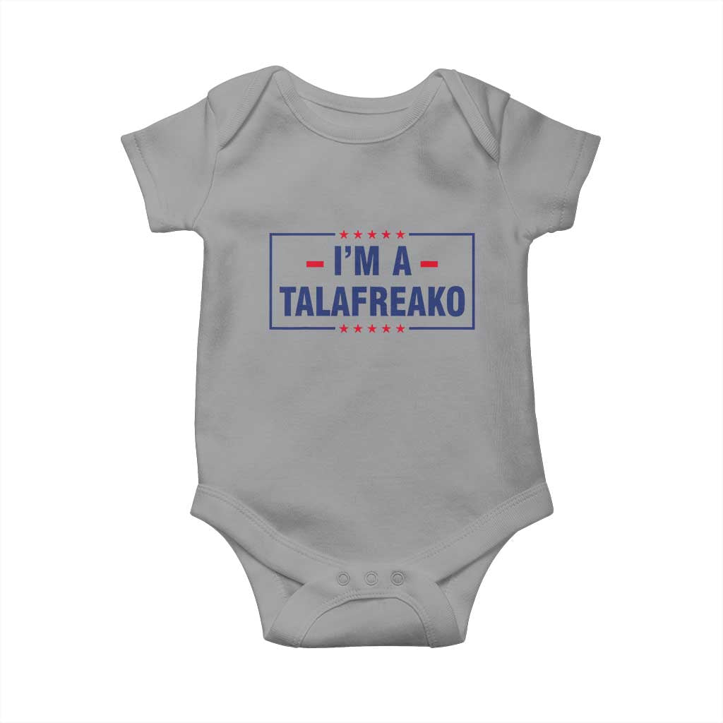 I'm A Talafreako Patriotic Voter Baby Onesie James Talarico Political Supporter Stars Election Box