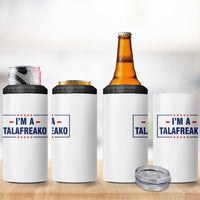 I'm A Talafreako Patriotic Voter 4 in 1 Can Cooler Tumbler James Talarico Political Supporter Stars Election Box