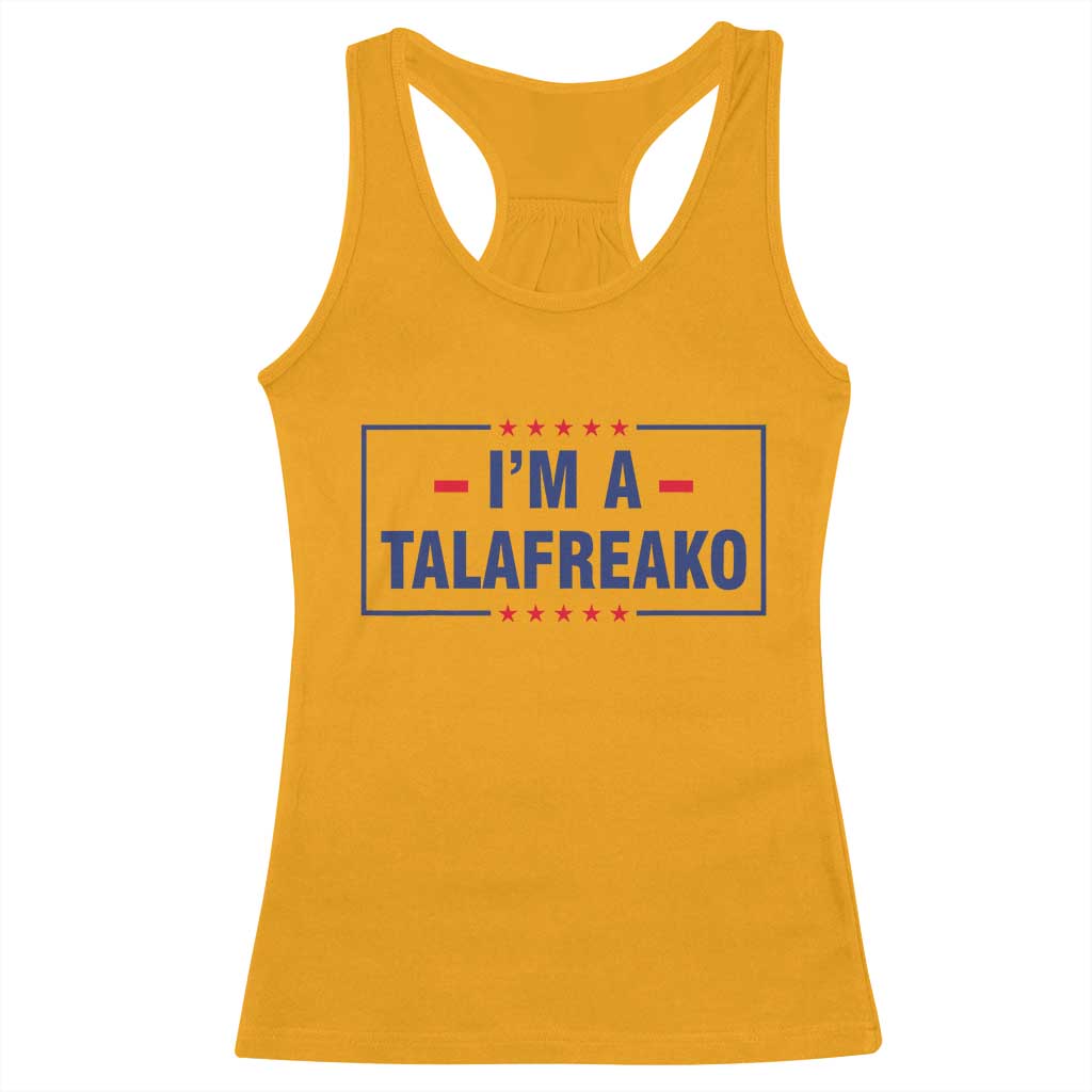 I'm A Talafreako Patriotic Voter Racerback Tank Top James Talarico Political Supporter Stars Election Box