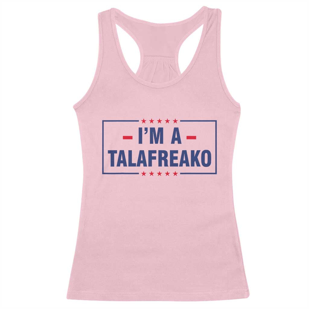 I'm A Talafreako Patriotic Voter Racerback Tank Top James Talarico Political Supporter Stars Election Box