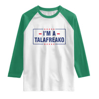 I'm A Talafreako Patriotic Voter Raglan Shirt James Talarico Political Supporter Stars Election Box